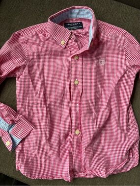 Hackett Pink Gingham Button-Down Shirt